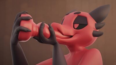 Yiff kobold solo gay footfetish