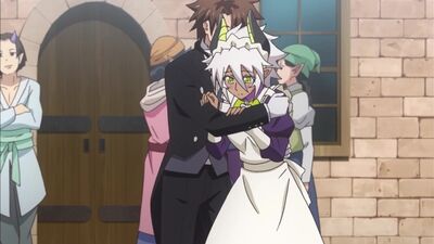 [AniDub] Shinmai Maou no Testament Burst | Новый завет владыки тьмы, моей сестры ТВ-2 [04] [Ancord, Nika Lenina]