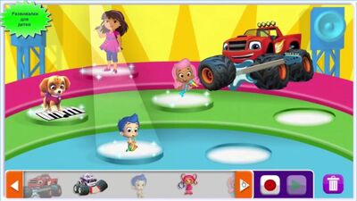 Вспыш и друзья Дора и щенячий патруль проходят сложные задания. Мультик игра про Вспыша