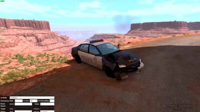 [AnTOnY GAMER] Полицейские будни в Бименджи Драйв - Полицейская погоня за большим грузовиком в Beamng Drive